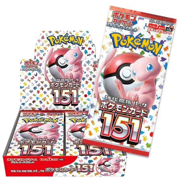 display pokemon sv2a maroc 151