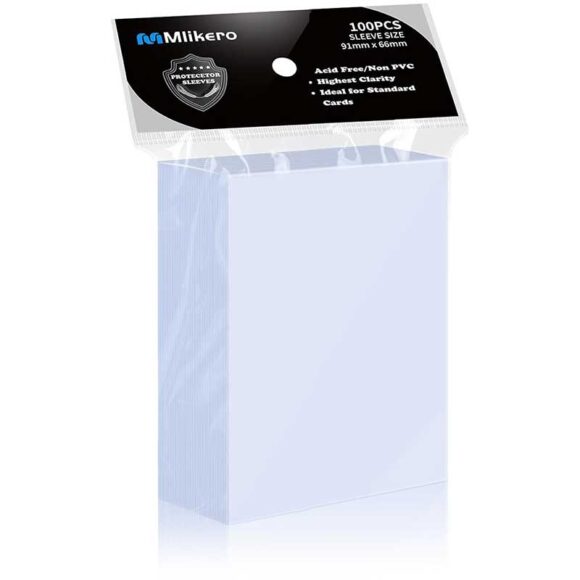 100 Sleeves Semi-Rigides