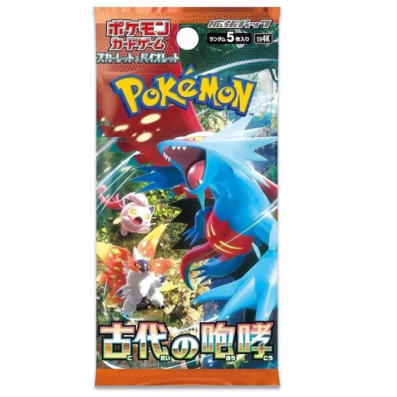 booster pokemon maroc sv4k japonais